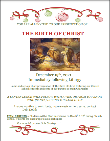 Presentation of the Birth of Christ